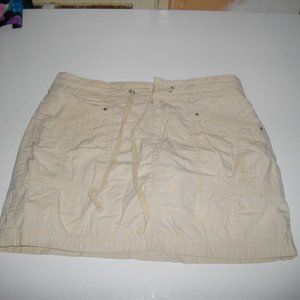 Cream Skort